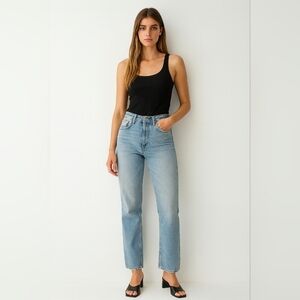 ZARA “Into the Classics” High-Rise Straight Jeans – Size EUR 38 / US 6